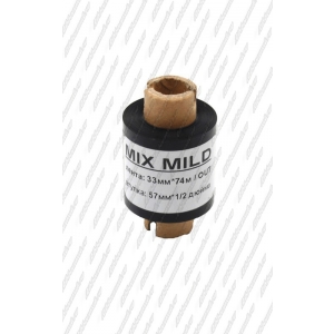 Риббон MIX MILD (wax/resin) 33мм 74м 1/2" 57 OUT