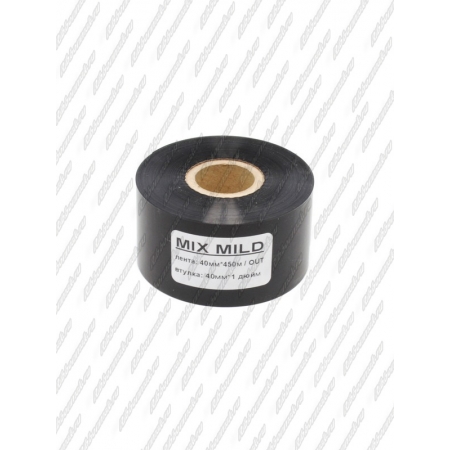 Риббон MIX MILD (wax/resin) 40мм 450м 1" 40 OUT