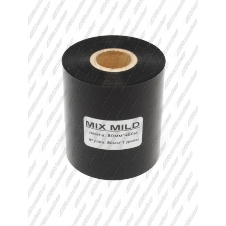 Риббон MIX MILD (wax/resin) 80мм 450м 1" 80 OUT